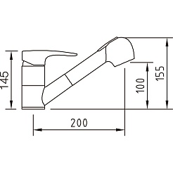 Clever Смеситель для кухни BAHAMA  XTREME 98180 – фотография-2